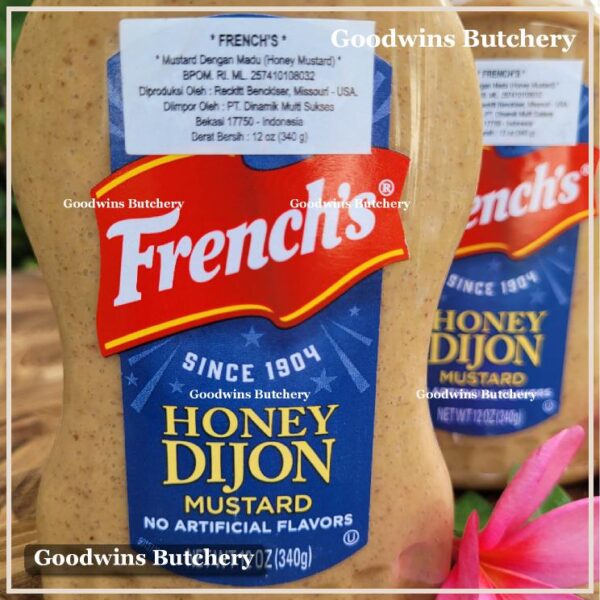 French's HONEY DIJON MUSTARD 12oz 340g USA squeeze bottle - Image 4