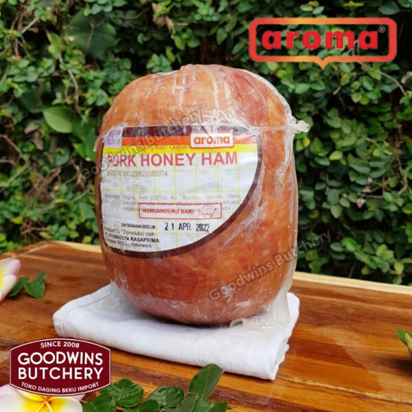 All pork SLICED HAM & SALAMI 250g frozen | Aroma & Mama's Bali | Cooked Danish Gammon Honey Loin Smoked Loin - Image 48