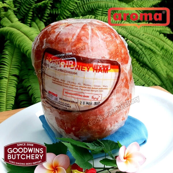 All pork SLICED HAM & SALAMI 250g frozen | Aroma & Mama's Bali | Cooked Danish Gammon Honey Loin Smoked Loin - Image 47