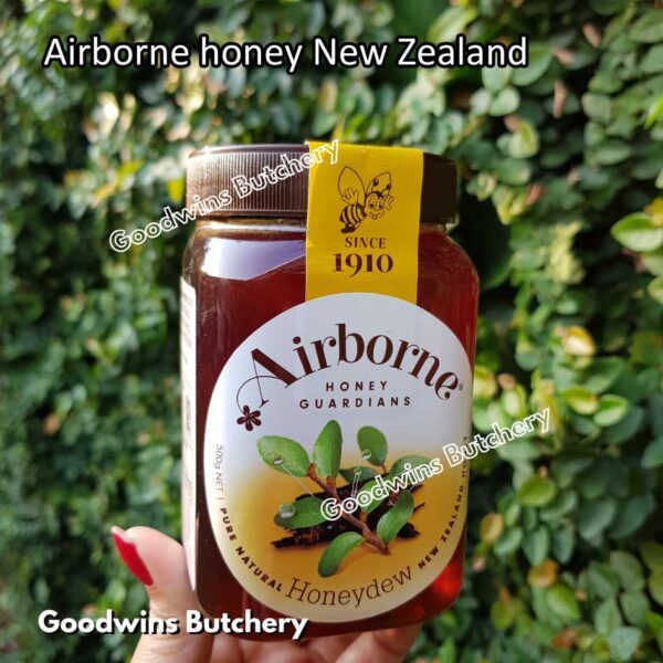 NZ AIRBORNE honey New Zealand madu asli | Manuka Clover Creamed Honeydew Rata Kamahi RewaRewa Tawari Viper Bugloss MultiFloral 500g - Image 8