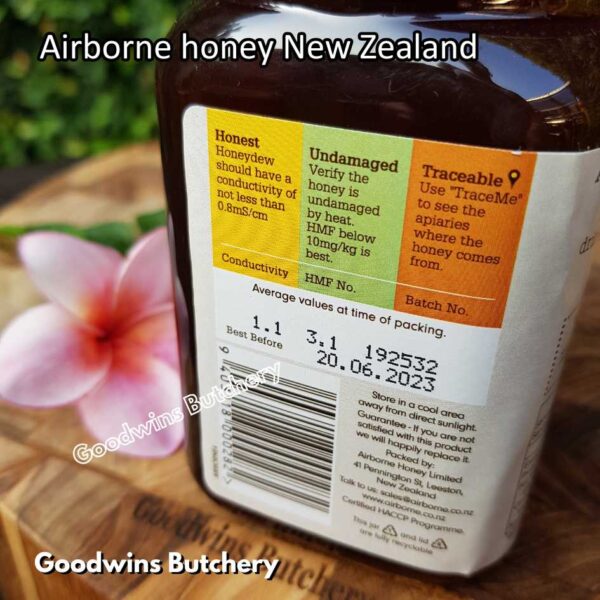 NZ AIRBORNE honey New Zealand madu asli | Manuka Clover Creamed Honeydew Rata Kamahi RewaRewa Tawari Viper Bugloss MultiFloral 500g - Image 7