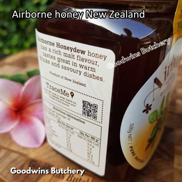 NZ AIRBORNE honey New Zealand madu asli | Manuka Clover Creamed Honeydew Rata Kamahi RewaRewa Tawari Viper Bugloss MultiFloral 500g - Image 9