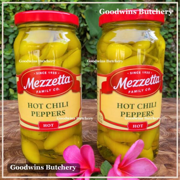 Mezzetta HOT CHILI PEPPERS pickle asinan acar cabe pedas USA imported 16fl.oz 473g - Image 8