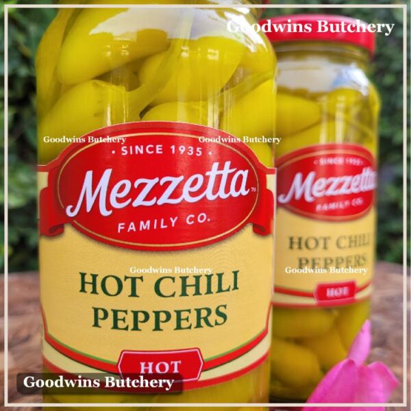 Mezzetta HOT CHILI PEPPERS pickle asinan acar cabe pedas USA imported 16fl.oz 473g - Image 7