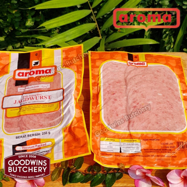 All pork SLICED HAM & SALAMI 250g frozen | Aroma & Mama's Bali | Cooked Danish Gammon Honey Loin Smoked Loin - Image 46