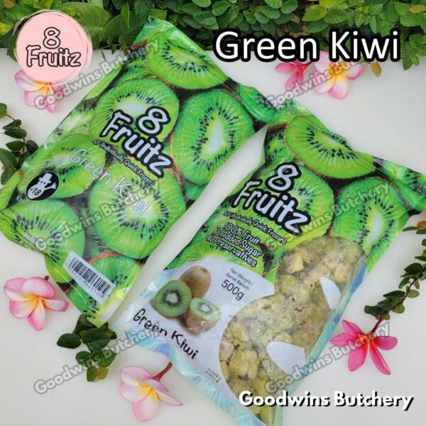 Frozen fruit IQF KIWIFRUIT GREEN DICED 8Fruitz | buah beku import 8 Fruitz KIWI FRUIT 500g - Image 8