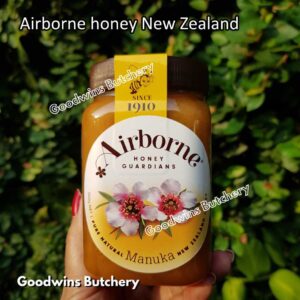 NZ AIRBORNE honey New Zealand Manuka Clover Madu Asli 500g