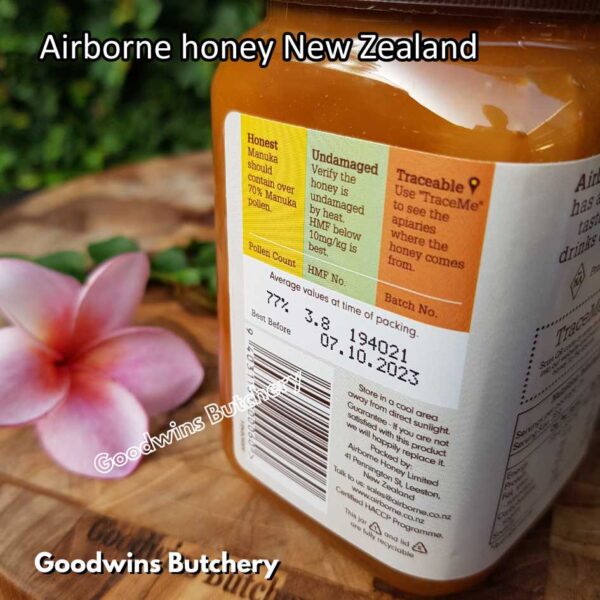 NZ AIRBORNE honey New Zealand madu asli | Manuka Clover Creamed Honeydew Rata Kamahi RewaRewa Tawari Viper Bugloss MultiFloral 500g - Image 25