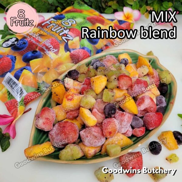 Frozen fruit IQF MIX RAINBOW BLEND Strawberry Blueberry Kiwifruit Mango 8Fruitz | buah beku import 8 Fruitz 500g - Image 11