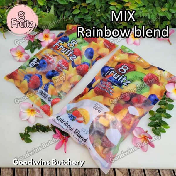 Frozen fruit IQF MIX RAINBOW BLEND Strawberry Blueberry Kiwifruit Mango 8Fruitz | buah beku import 8 Fruitz 500g - Image 9