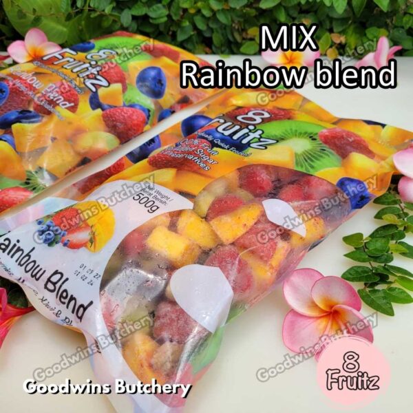 Frozen fruit IQF MIX RAINBOW BLEND Strawberry Blueberry Kiwifruit Mango 8Fruitz | buah beku import 8 Fruitz 500g - Image 8