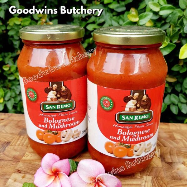 Sanremo BOLOGNESE MUSHROOM TOMATO SAUCE spaghetti bolognaise saus pasta Australia San Remo 500g - Image 8