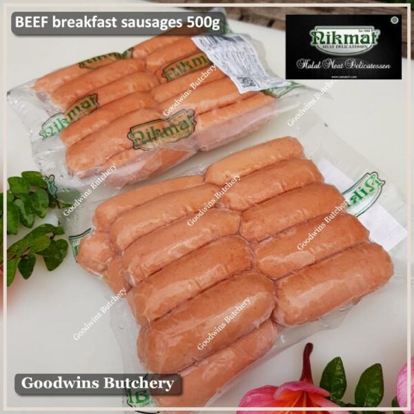 Sosis hotdog Nikmat BEEF AUSSIE BARBEQUE BBQ Soejasch Bali sausage frozen 6" 15cm 320g 4pcs - Image 8