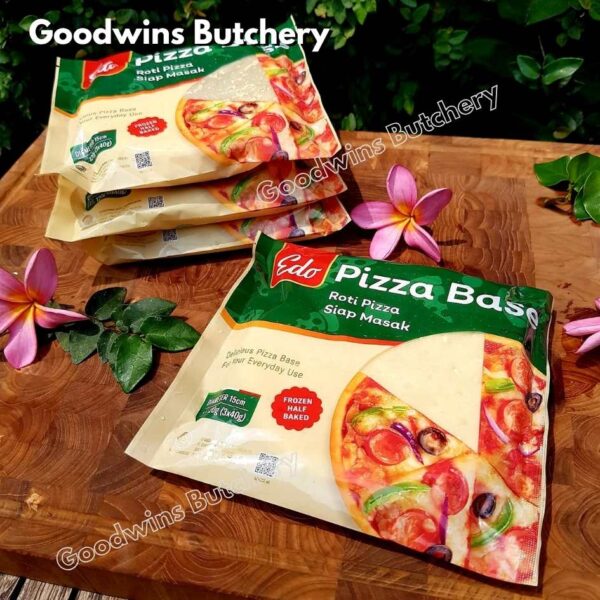 Edo PIZZA BASE half baked pastry frozen diameter 6" 15cm 3pcs 120g - Image 6