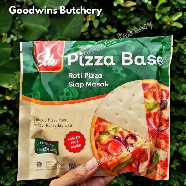 Edo PIZZA BASE half baked pastry frozen diameter 6" 15cm 3pcs 120g