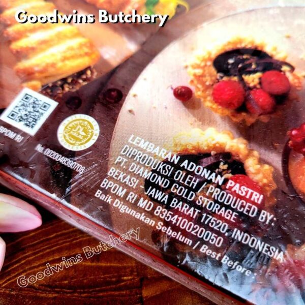 Edo PUFF PASTRY UNBAKED DOUGH frozen 88x22x0.25cm 15 sheets 750gr - Image 6