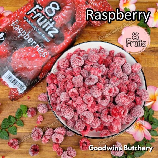 Frozen fruit IQF RASPBERRY 8Fruitz | buah beku import 8 Fruitz RAPSBERRY 500g - Image 10