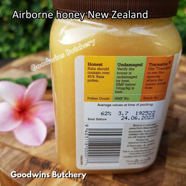NZ AIRBORNE honey New Zealand madu asli | Manuka Clover Creamed Honeydew Rata Kamahi RewaRewa Tawari Viper Bugloss MultiFloral 500g - Image 22