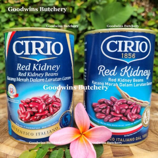 Cirio Italy RED KIDNEY BEANS kacang jogo merah 400g