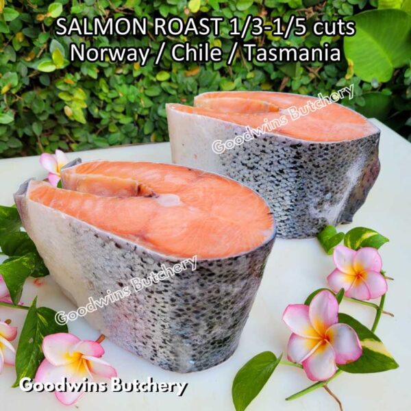 SALMON WHOLE UTUH imported Norway Tasmania Chile frozen 5-6kg - Image 25