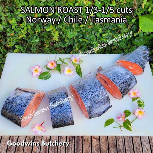 SALMON WHOLE UTUH imported Norway Tasmania Chile frozen 5-6kg - Image 13