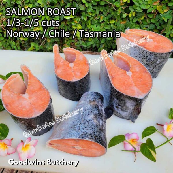 SALMON WHOLE UTUH imported Norway Tasmania Chile frozen 5-6kg - Image 23