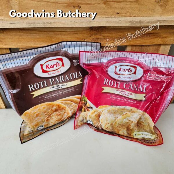 Kart's ROTI PARATHA & CANAI Malaysia Karts frozen puff pastry flat bread - Image 2
