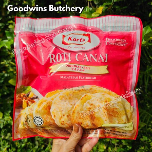 Kart's ROTI PARATHA & CANAI Malaysia Karts frozen puff pastry flat bread - Image 24