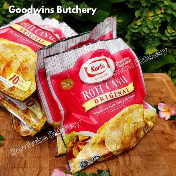 Kart's ROTI PARATHA & CANAI Malaysia Karts frozen puff pastry flat bread - Image 21