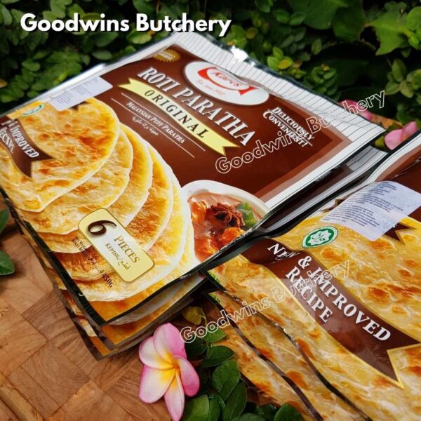 Kart's ROTI PARATHA & CANAI Malaysia Karts frozen puff pastry flat bread - Image 14