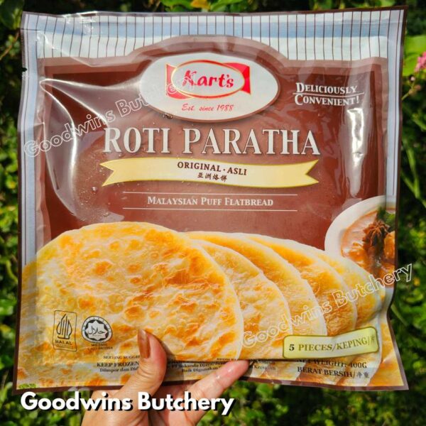 Kart's ROTI PARATHA & CANAI Malaysia Karts frozen puff pastry flat bread - Image 13