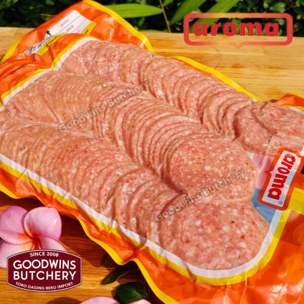 All pork SLICED HAM & SALAMI 250g frozen | Aroma & Mama's Bali | Cooked Danish Gammon Honey Loin Smoked Loin - Image 37