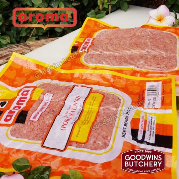 All pork SLICED HAM & SALAMI 250g frozen | Aroma & Mama's Bali | Cooked Danish Gammon Honey Loin Smoked Loin - Image 35