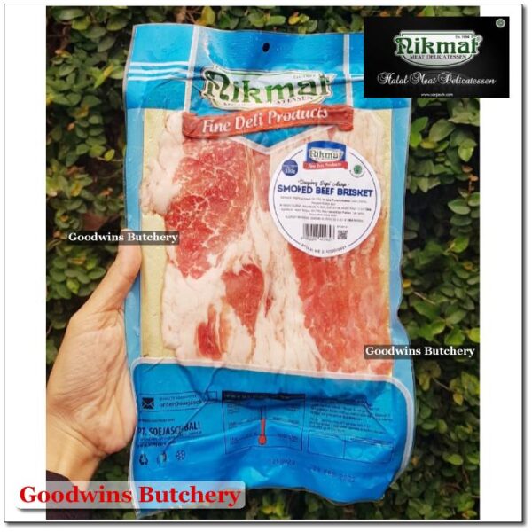 Sosis hotdog Nikmat BEEF AUSSIE BARBEQUE BBQ Soejasch Bali sausage frozen 6" 15cm 320g 4pcs - Image 5