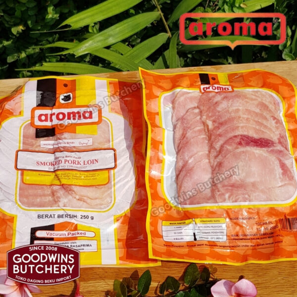All pork SLICED HAM & SALAMI 250g frozen | Aroma & Mama's Bali | Cooked Danish Gammon Honey Loin Smoked Loin - Image 27