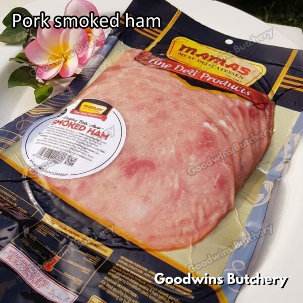 All pork SLICED HAM & SALAMI 250g frozen | Aroma & Mama's Bali | Cooked Danish Gammon Honey Loin Smoked Loin - Image 13