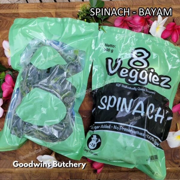 ALL VARIANT Sayuran beku frozen vegetable 8 Veggiez | Spinach Asparagus Broccoli Paprika Carrot Brussel sprouts Shiitake Mushrooms Cauliflower Capsicum |  imported IQF 8Veggiez 500g - Image 3