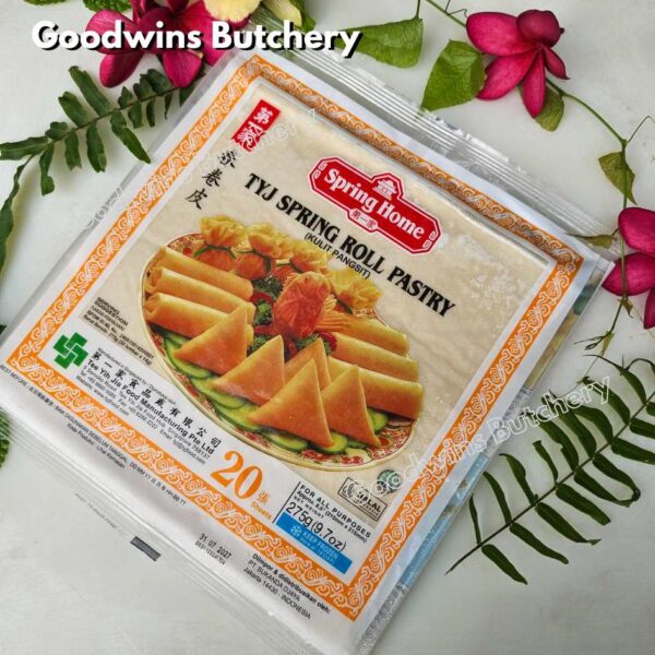 3 sizes KULIT LUMPIA SPRING ROLL PASTRY SKIN samosa pastel frozen TYJ Spring Home Singapore - Image 4