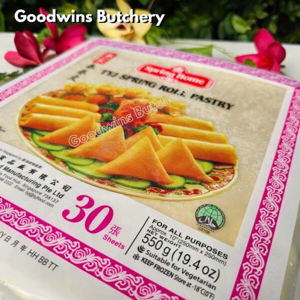 3 sizes KULIT LUMPIA SPRING ROLL PASTRY SKIN samosa pastel frozen TYJ Spring Home Singapore - Image 2