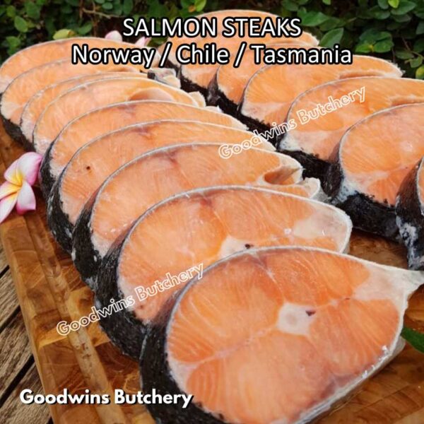 SALMON WHOLE UTUH imported Norway Tasmania Chile frozen 5-6kg - Image 9