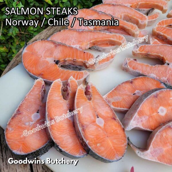 SALMON WHOLE UTUH imported Norway Tasmania Chile frozen 5-6kg - Image 5