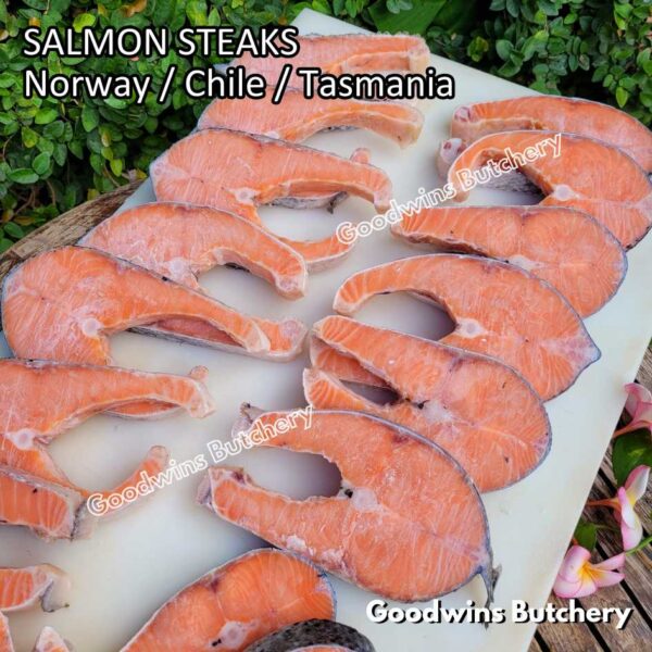 SALMON WHOLE UTUH imported Norway Tasmania Chile frozen 5-6kg - Image 4