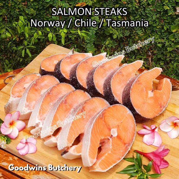 SALMON WHOLE UTUH imported Norway Tasmania Chile frozen 5-6kg - Image 49