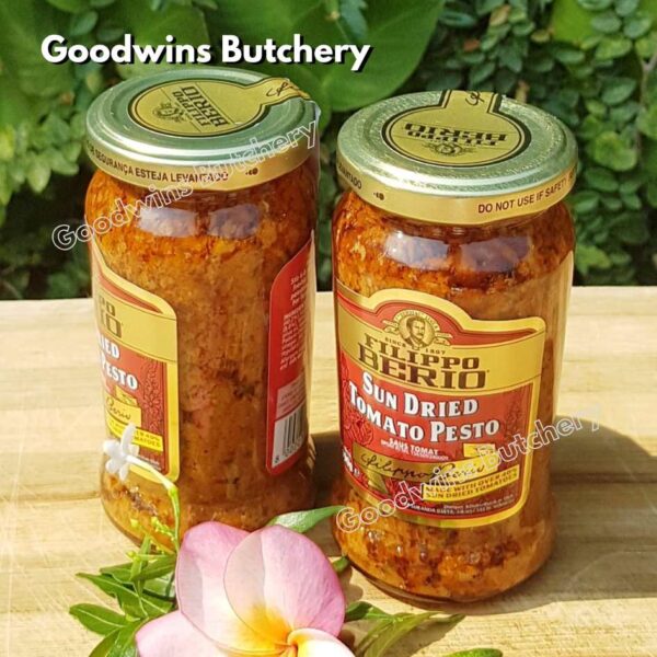 Pesto SUN DRIED TOMATO Filippo Berio Italy sauce saos pasta 190gr - Image 12