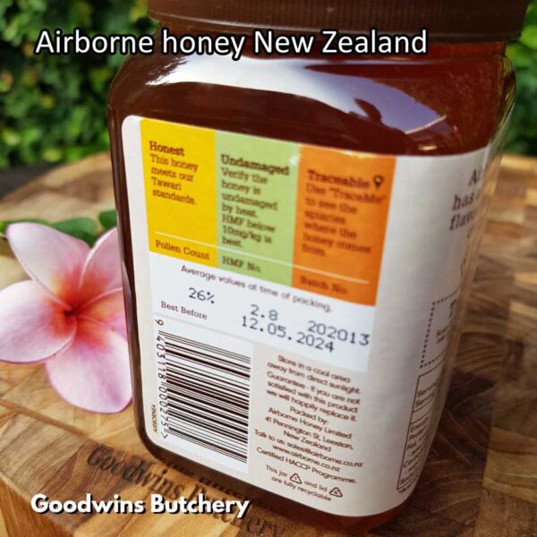 NZ AIRBORNE honey New Zealand madu asli | Manuka Clover Creamed Honeydew Rata Kamahi RewaRewa Tawari Viper Bugloss MultiFloral 500g - Image 16