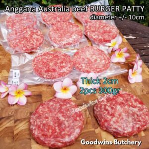 Anggana Australia Wagyu beef BURGER PATTY PLAIN frozen