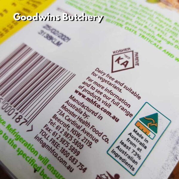 Muesli TROPICAL with Mango & Macadamia Monster Health Food Co. Australia cereal granola oatmeal HALAL 700g - Image 7