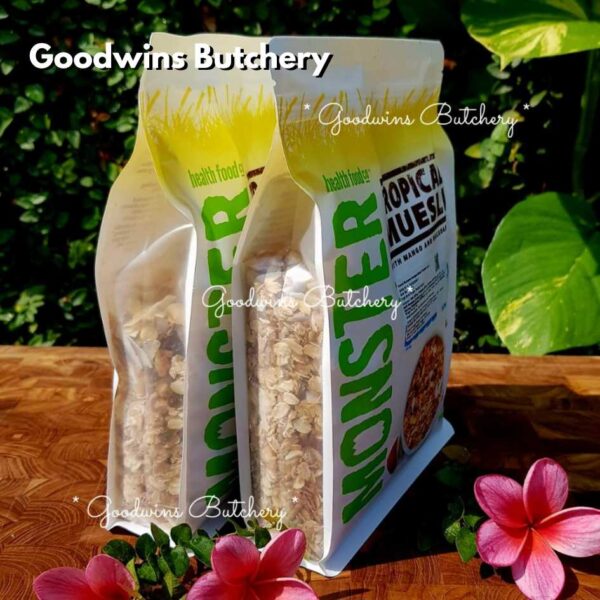 Muesli TROPICAL with Mango & Macadamia Monster Health Food Co. Australia cereal granola oatmeal HALAL 700g - Image 5