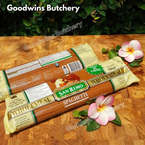 SanRemo pasta SPAGHETTI WHOLEMEAL Australia San Remo spagheti spageti 500g