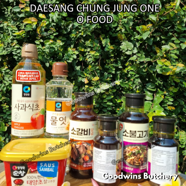 Daesang SAUS BULGOGI GALBI KALBI PEDAS SPICY BBQ KATSU Chung Jung One Korea - Image 34